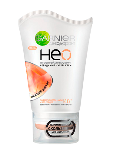 Garnier NEO Нежный цветок, невидимый сухой крем-дезодорант